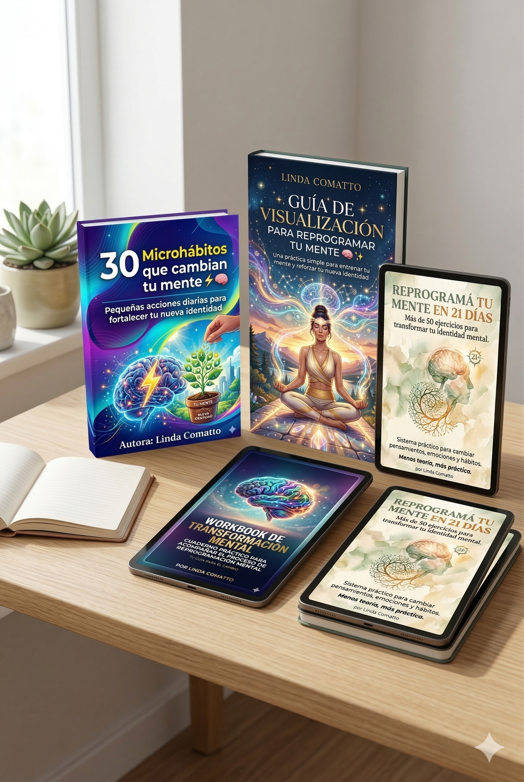 Reprogramá tu Mente en 21 Días: El sistema práctico para cambiar pensamientos, emociones y hábitos + 3 Bonos